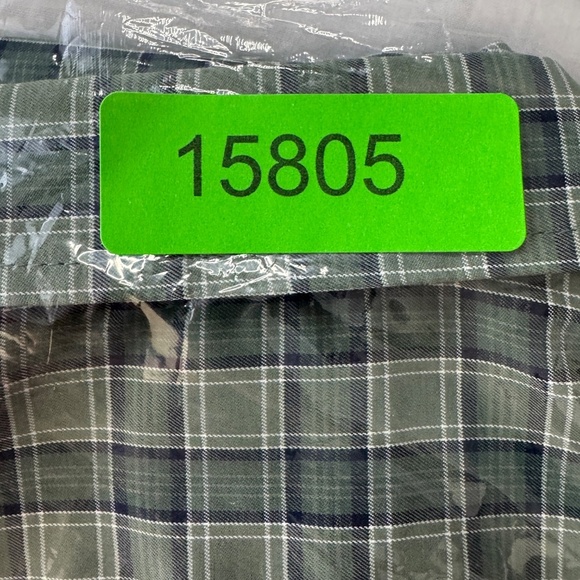 UNTUCKit Men's Slim Fit Green Plaid‎ Long Sleeve Button Shirt St. Patrick Day M - Picture 14 of 14